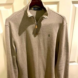 Mens Ralph Lauren long sleeved quarter zip